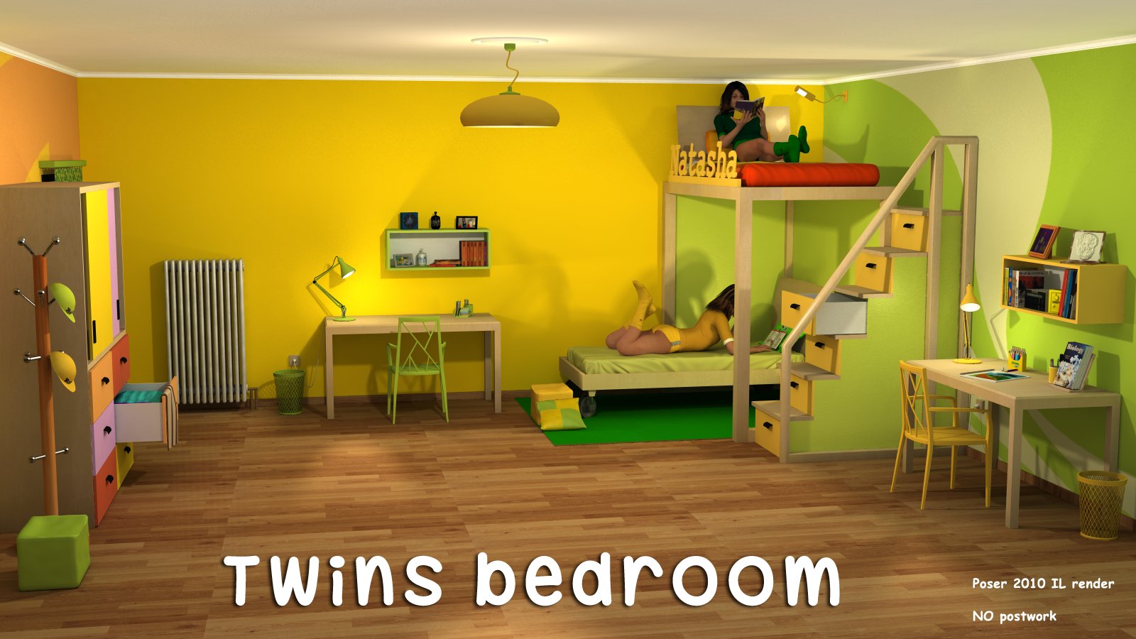Twins bedroom