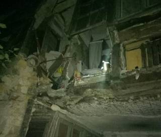 В Одессе рухнула стена многоквартирного жилого дома. Благо, встало без жертв
