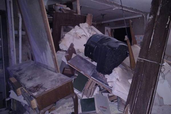 В Киеве приключился взрыв в жилом доме, один-одинехонек человек погиб(фото, освежено)