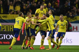 Швеция минимально обыграла Италию в первом матче плей-офф ЧМ-2018