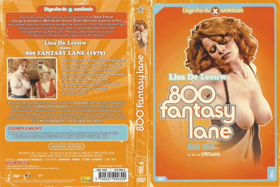 800 Fantasy Lane / 800   (Svetlana, Wild Side Video) [1979 ., Feature, Classic, DVD9]