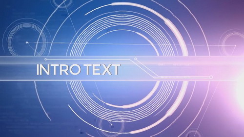 intro circles - After Effects Template