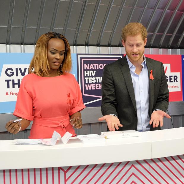 Принц Гарри принял участие в акции в поддержку ВИЧ-инфицированных