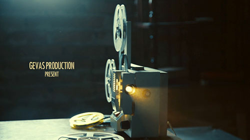 Vintage Memories Film Projector - Project for After Effects (Videohive)