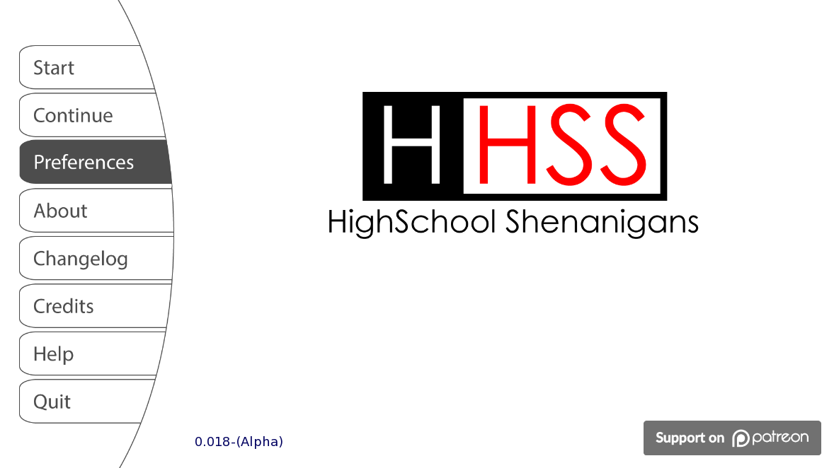 HighSchool Shenanigans Version 0.18Alpha Win/Mac by Errilhl