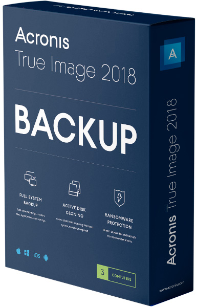Acronis True Image 2018 Build 10410 RePack by KpoJIuK