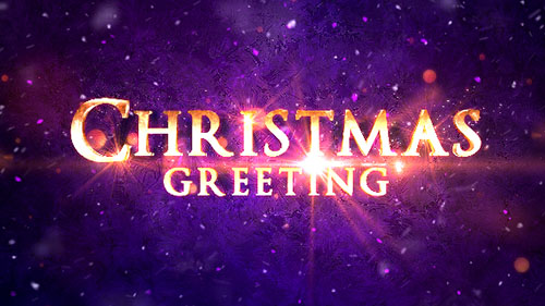 Christmas Greeting Titles - Project for After Effects (Videohive) 