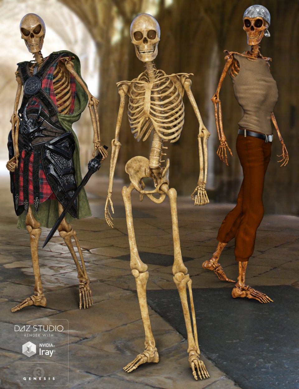 Midnight Skeleton G3 Bundle