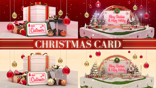 Christmas Card 20935617 - Project for After Effects (Videohive)