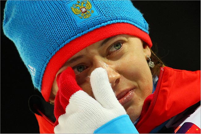 Ольга Вилухина: Российских спортсменов лишают медалей ОИ- 2014 за «чистые» допинг-пробы