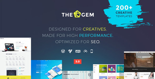 ThemeForest - TheGem v3.0.6 - Creative Multi-Purpose High-Performance WordPress Theme - 16061685 - NULLED