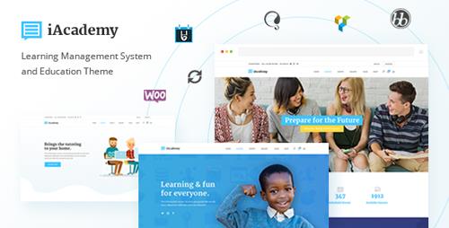 ThemeForest - iAcademy v1.1.0 - A Comprehensive Learning Management System and Education Theme - 20198007