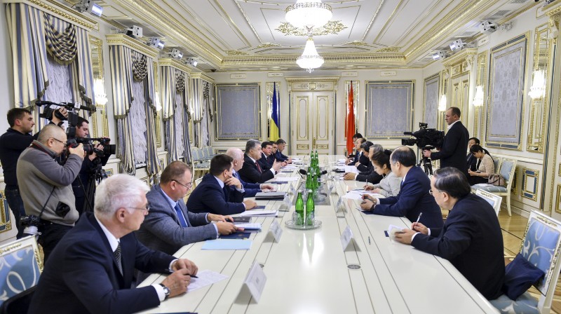 Президент України прийняв Віце-прем’єра Державної Ради Китайської Народної Республіки
