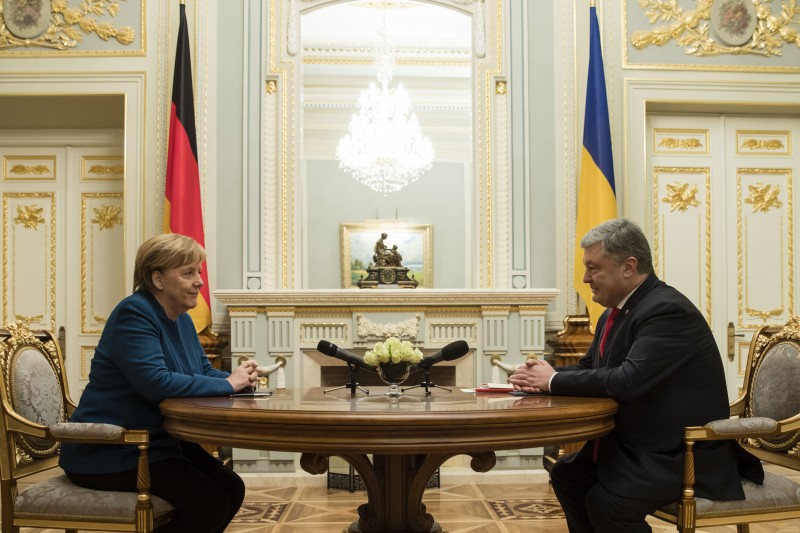 Розпочалася зустріч Президента України та Федерального канцлера Німеччини