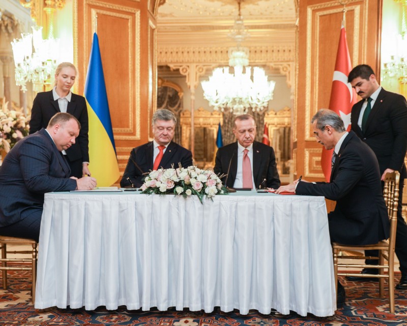 Україна та Туреччина підписали документи про двосторонню співпрацю