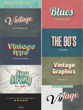 Vintage Text Effects V2 22692826
