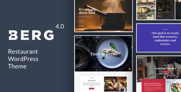 ThemeForest - BERG v4.1.4 - Restaurant WordPress Theme