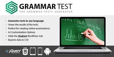 CodeCanyon - Grammar Test v1.15 - 14561310