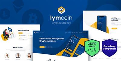ThemeForest - Lymcoin v1.2 - Cryptocurrency & ICO WordPress Theme