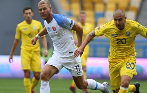 Словакия - Украина 4:1. Онлайн матча Лиги наций