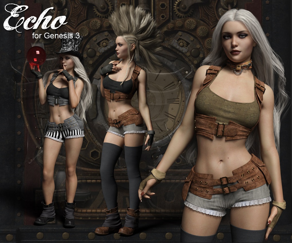 Echo Outfit for the Genesis 3 Female