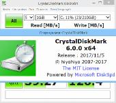CrystalDiskMark 6.0.0 Final + Portable (x86-x64) (2017) [Multi/Rus]