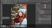Обработка зимних фото в фотошоп (2018)