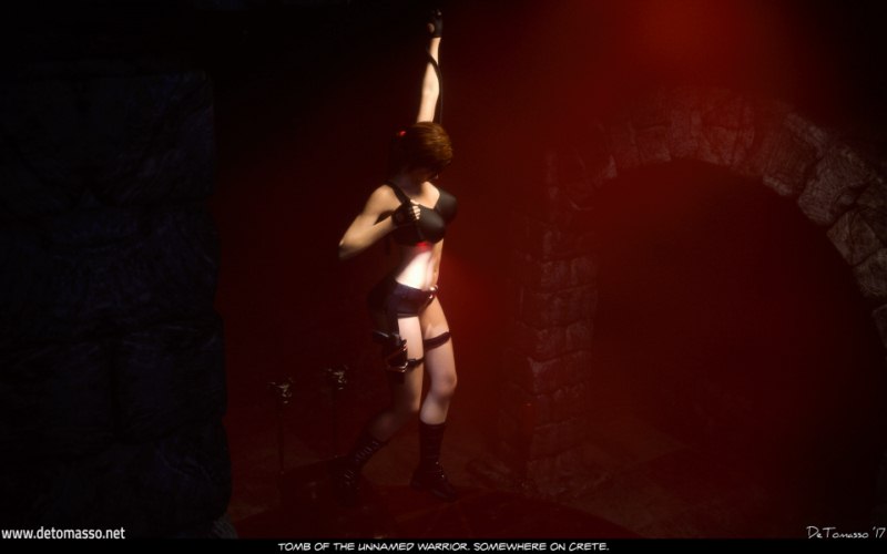 DeTomasso - Lara Croft in The Ritual - Chapter 1 art